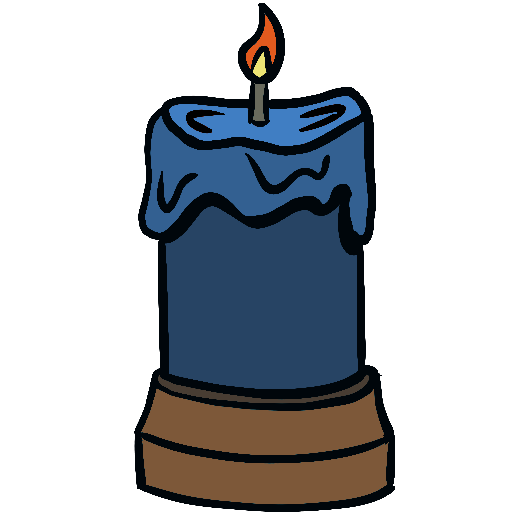 Blue Candle