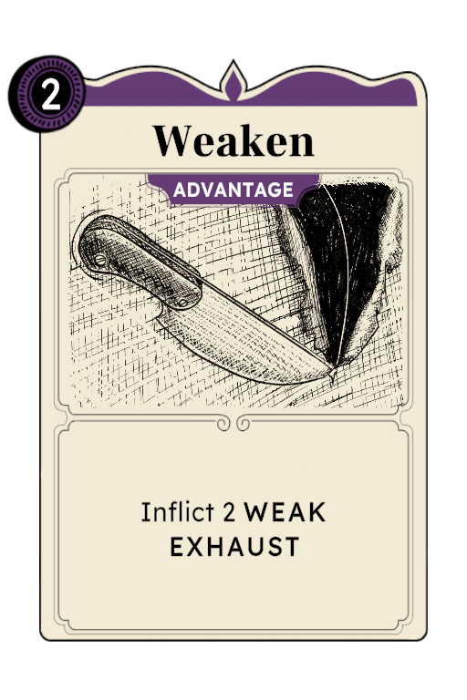 Weaken