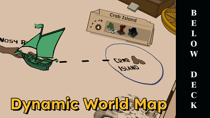 Dynamic World Map and Voyage Manifest