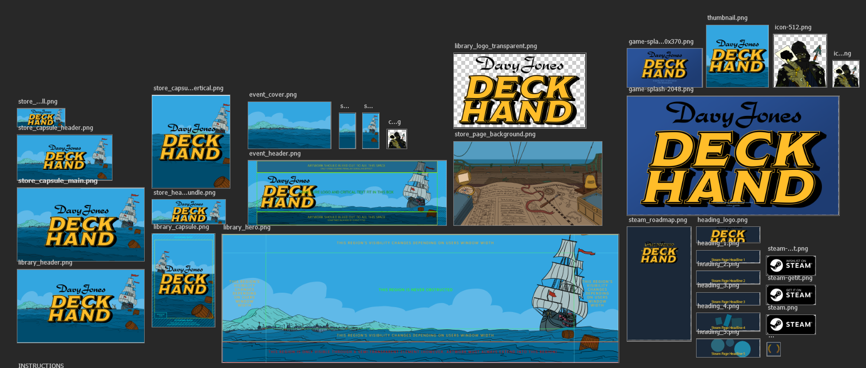 New logo and Steam library assets by Tepene