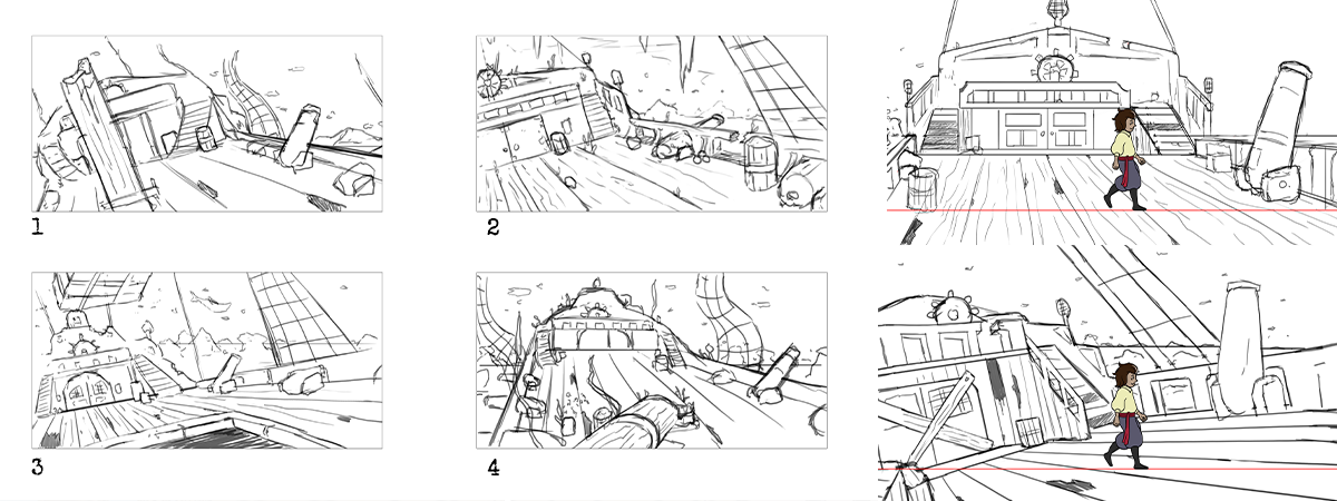 Locker thumbnail sketches